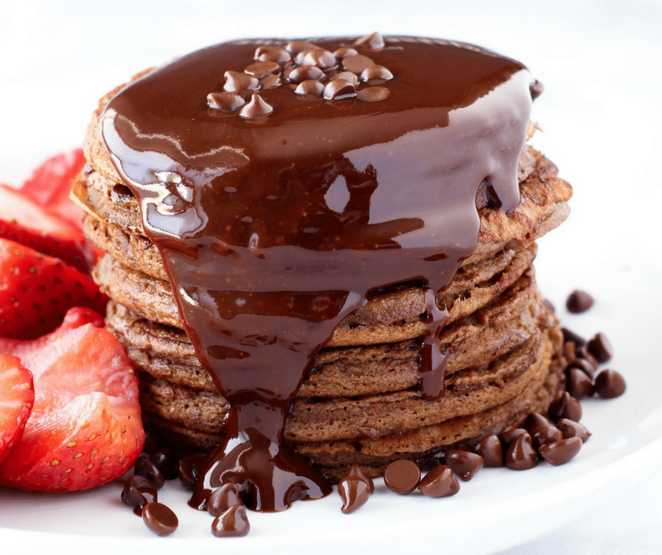 pancakes choco