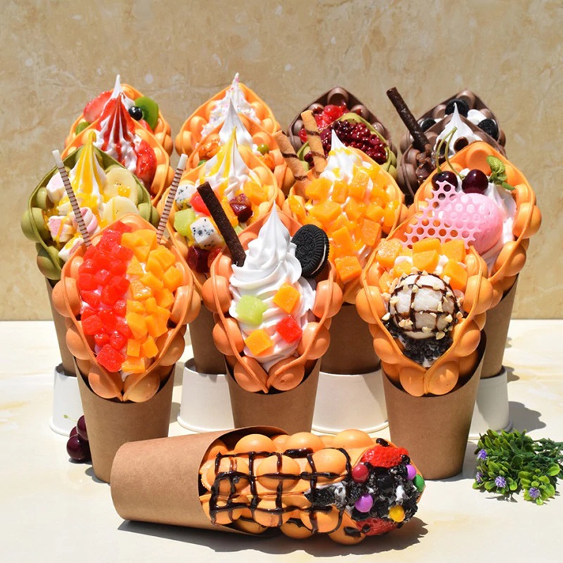 waffle bubble