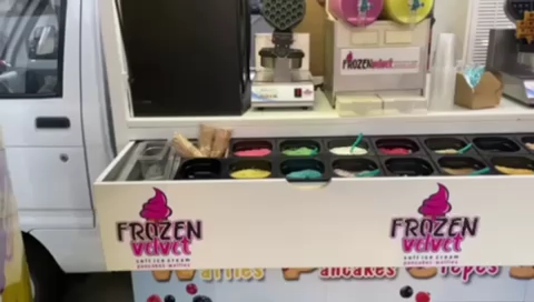 frozen